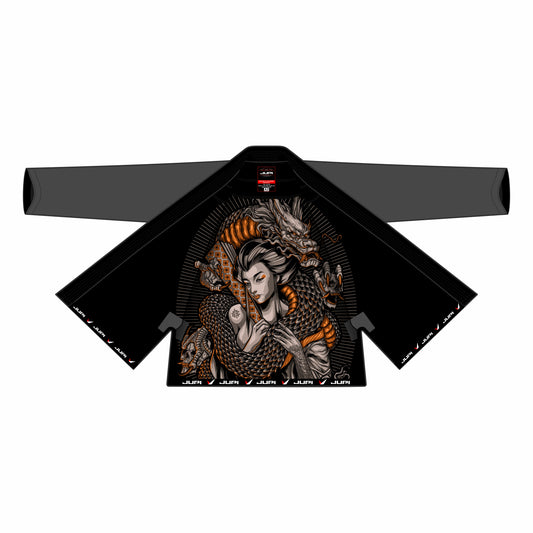 PREMIUM SUBLIMATION GREY BRAZILIAN JIU JITSU GI CUSTOM LOGO