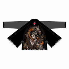 PREMIUM SUBLIMATION GREY BRAZILIAN JIU JITSU GI CUSTOM LOGO