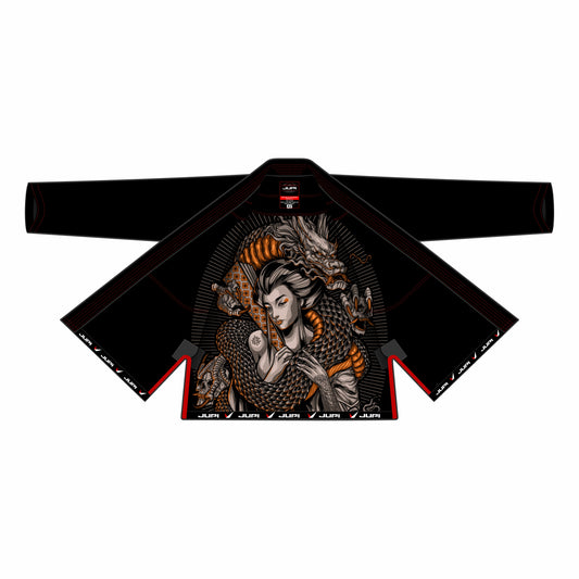 PREMIUM SUBLIMATION BLACK BRAZILIAN JIU JITSU GI CUSTOM LOGO