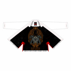 PREMIUM SUBLIMATION WHITE BRAZILIAN JIU JITSU GI CUSTOM LOGO