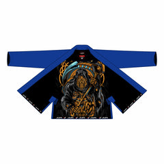 PREMIUM SUBLIMATION BLUE BRAZILIAN JIU JITSU GI CUSTOM LOGOFeatures:

Custom Name / Logo Gi to fit your needs
Made from 450 GSM pre-shrunk pearl weave fabric

Pants are made from ripstop fabric 10 oz with rope drawstring
OnePREMIUM SUBLIMATION BLUE BRAZILIAN JIU JITSU GI CUSTOM LOGO