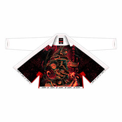 PREMIUM SUBLIMATION WHITE BRAZILIAN JIU JITSU GI CUSTOM LOGO