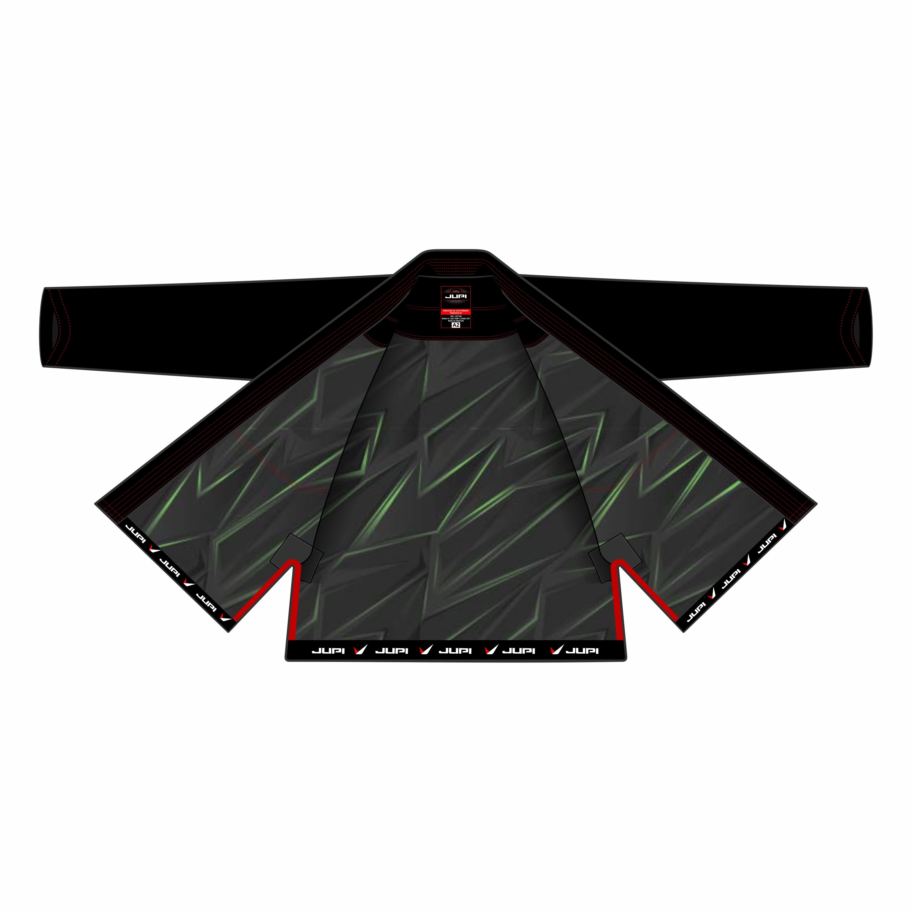 PREMIUM SUBLIMATION BLACK BRAZILIAN JIU JITSU GI CUSTOM LOGOFeatures:

Custom Name / Logo Gi to fit your needs
Made from 450 GSM pre-shrunk pearl weave fabric

Pants are made from ripstop fabric 10 oz with rope drawstring
OnePREMIUM SUBLIMATION BLACK BRAZILIAN JIU JITSU GI CUSTOM LOGO