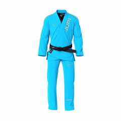 JUPI BJJ Gi with Captain America Rash Guard Lining Sky Blue