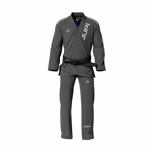 JUPI BJJ Gi with Captain America Rash Guard Lining Grey