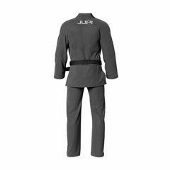 JUPI BJJ Gi with Captain America Rash Guard Lining Grey