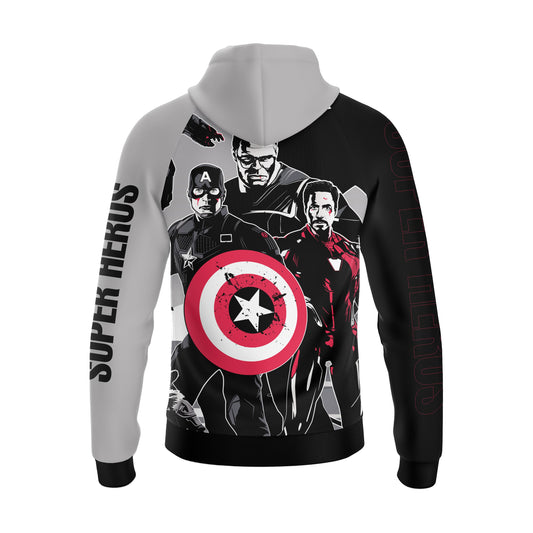 JUPI Pullover Hoodies Super Heroes Sublimation