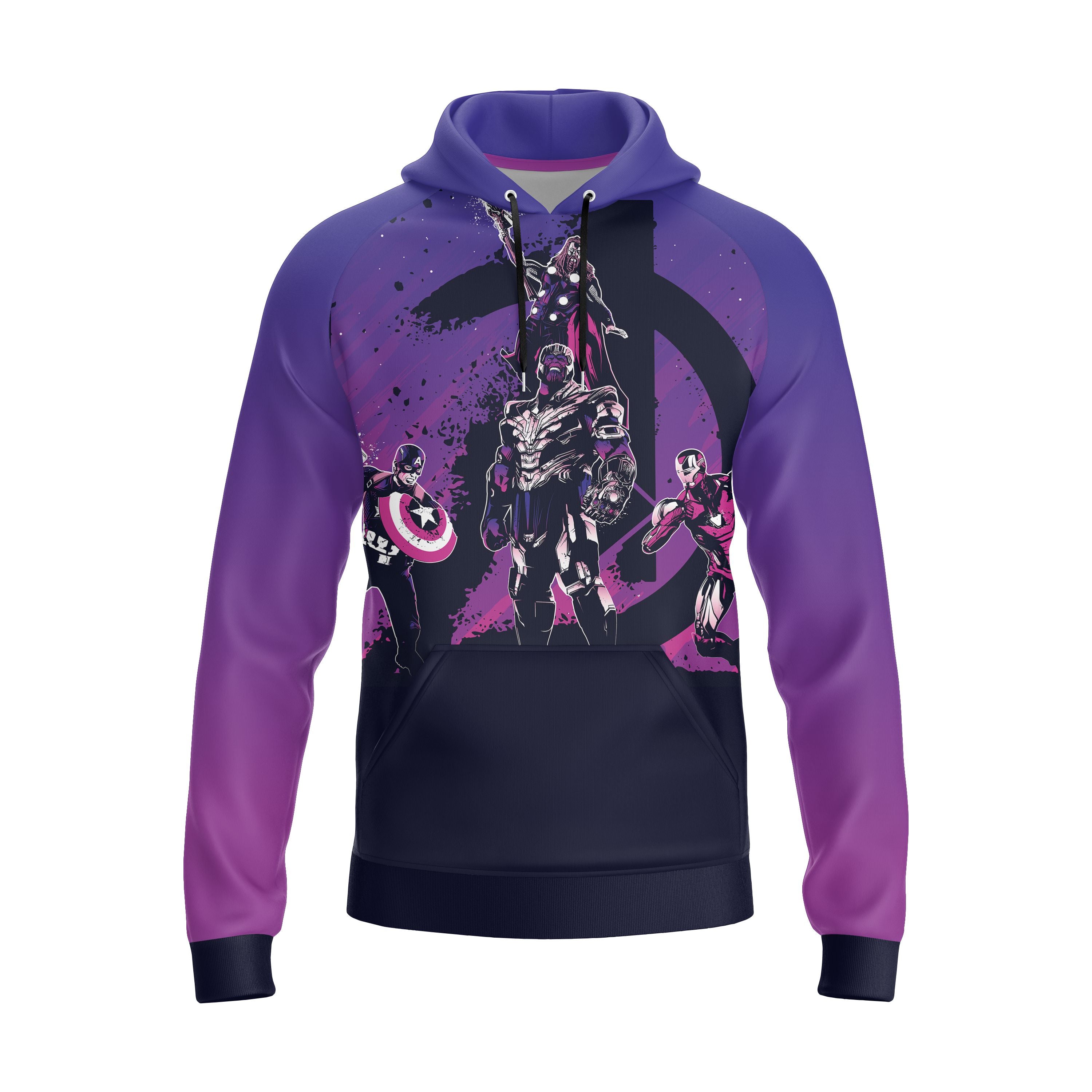 JUPI Pullover Hoodies Super Heroes SublimationStay comfortable and stylish with this men's hoodie pullover, made from high-quality 100% polyester. Whether you're hitting the gym, running errands, or just lounginJUPI Pullover Hoodies Super Heroes Sublimation